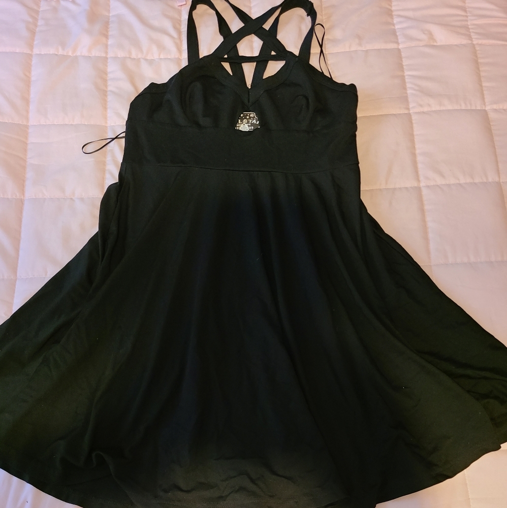 Killstar Skater Pentagram Dress XL